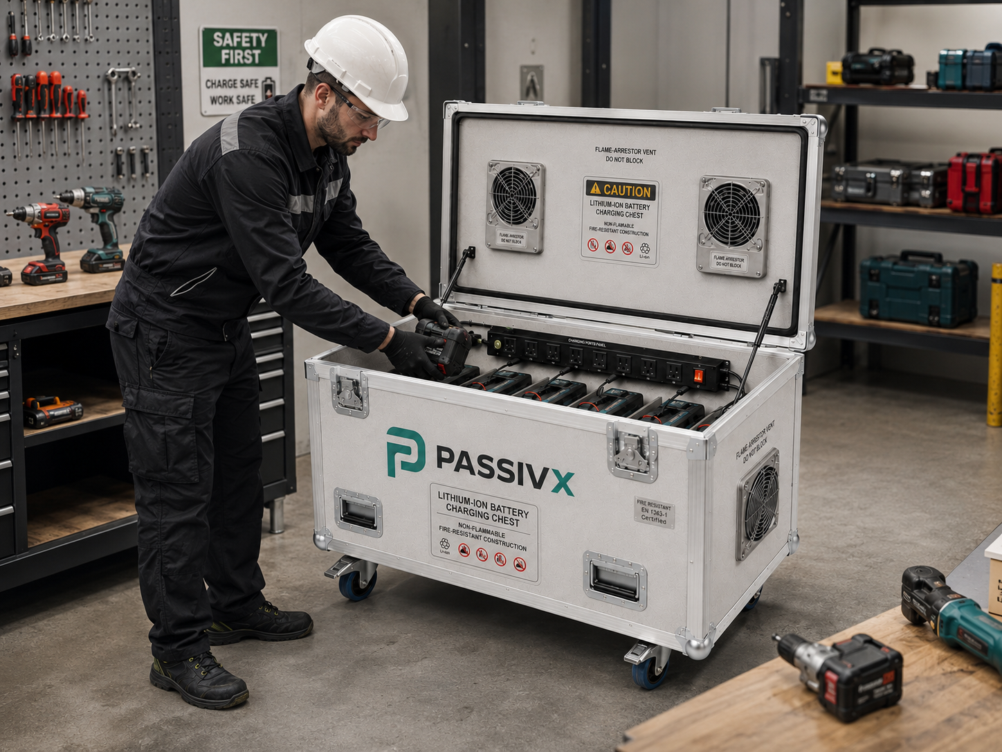 Jak bezpiecznie ładować baterie litowo-jonowe z elektronarzędzi, rowerów i hulajnóg?